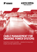 Cable management for onshore power systems