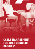 Flyer Cable management for the furniture industry