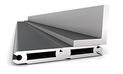 Standard profile with mounting bracket